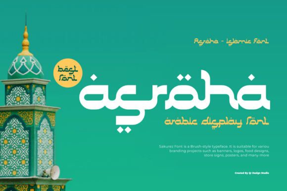 Asroha: Elevating Brand Identity with Arabic Display Type