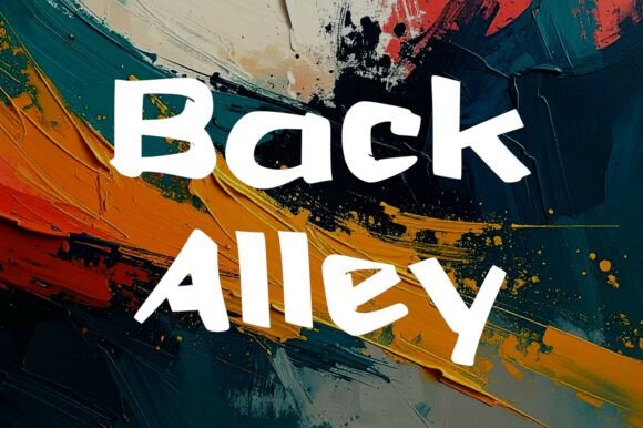 Back Alley Font: Authentic Grit for Urban Design
