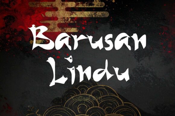 Barusan Rindu: Integrating Expressive Brush Script into Professional Design Workflows