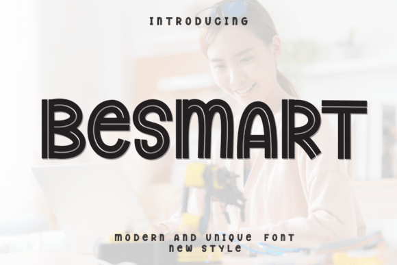 Besmart: Integrating Retro-Futuristic Typography into Modern Design Workflows