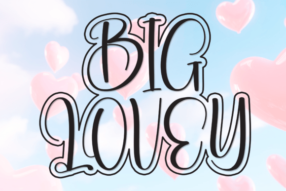 Big Lovey: Elegant Whimsy for Modern Design