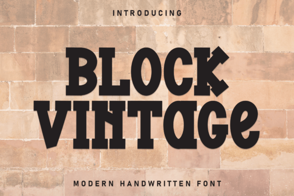 Block Vintage: Bringing Raw, Hand-Sculpted Character to Modern Design