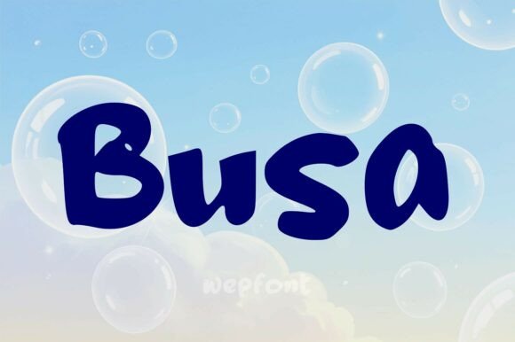Busa: Maximizing the Impact of Playful Display Typography