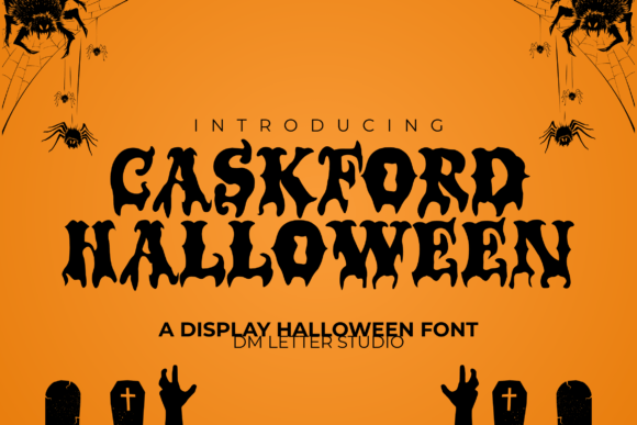 Caskford Halloween: Merging Western Grit with Spooky Seasonal Design