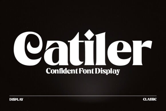 Catiler: Elevating Editorial Design with a Dynamic Modern Serif