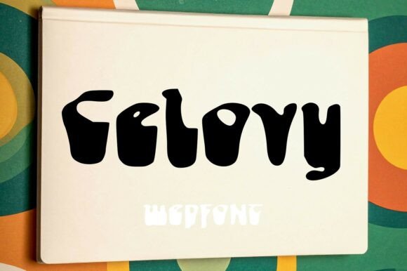 Celovy Font: Capturing the Energetic Spirit of 60s and 70s Retro Design