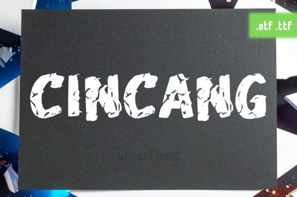 Cincang Font: Adding Rugged Impact to Bold Designs