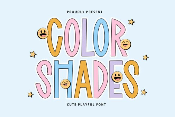 Color Shades: Strategic Application of Playful Typography in Modern Branding