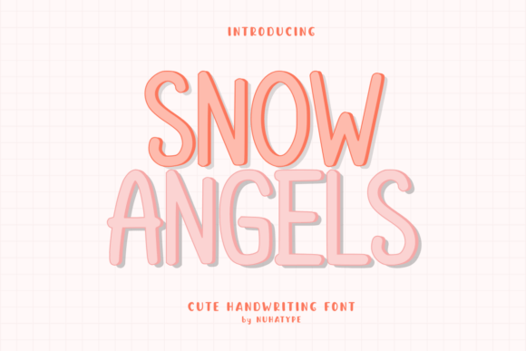 Crafting Whimsy: The Design Psychology and Practical Application of Snow Angels Typography