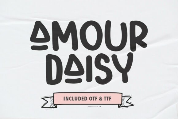 Evaluating Amour Daisy Font for Creative Design Projects