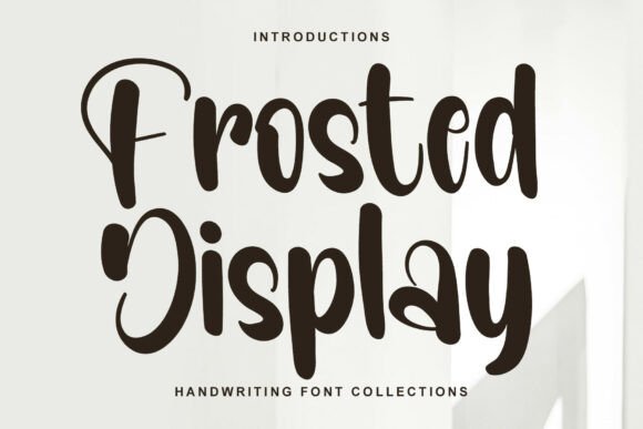 Evaluating Frosted Display for High-Impact Typography