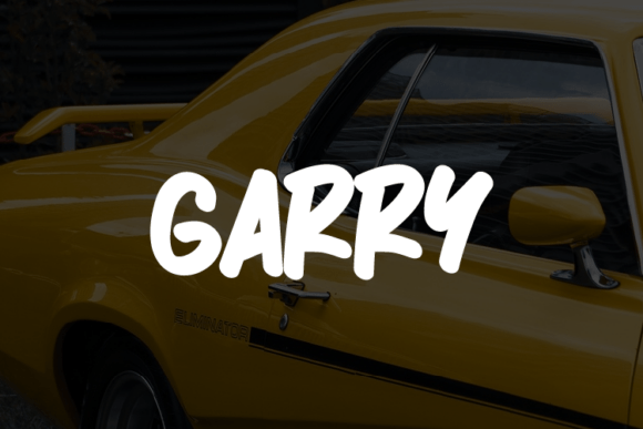 Garry: Elevating Brand Identity with Bold, Handcrafted Typography
