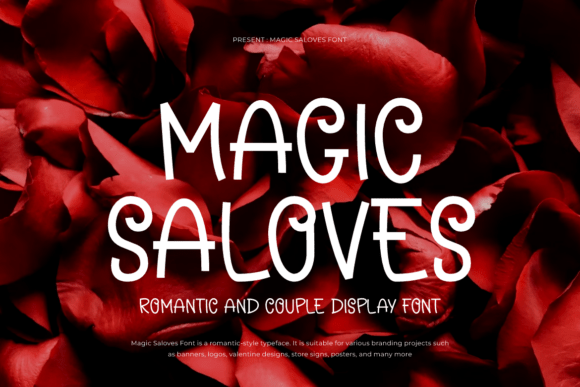 Magic Saloves: A Whimsical Display Font