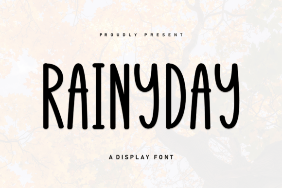 Rainyday Font: Authentic Handwritten Design