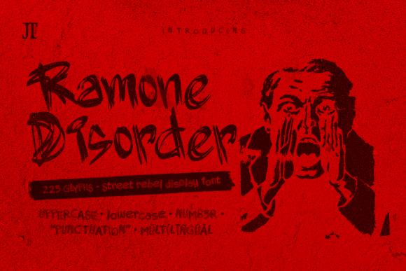 Ramone Disorder: Authentic Grunge Typography