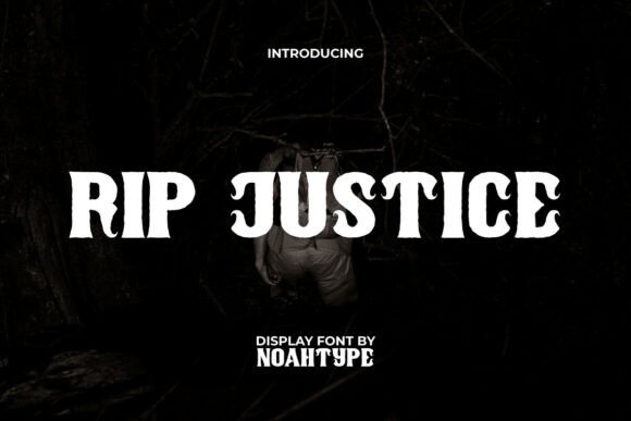 Rip Justice: Balancing Horror Aesthetics with Functional Typography