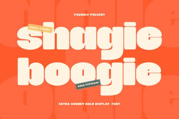 Shagie Boogie: Bold Retro Charm for Modern Design