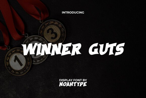 Winner Guts Font: Bold Typography for Competitive Brands