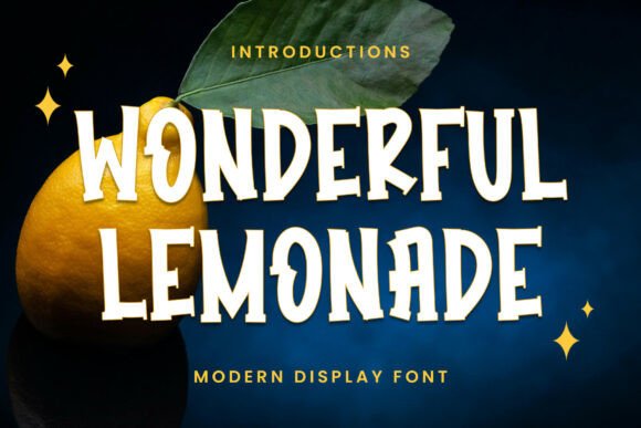 Wondeful Lemonade: Cozy Handwritten Font